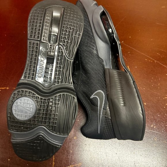 Nike Mens Black Air Zoom SuperRep 3 DC9115-001 Lace Up Anthracite Shoes Sz US 13